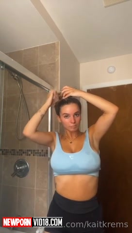 Kaitlyn Krems video nude shower so hot onlyfans trending